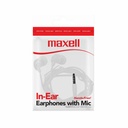 AURICULAR MAXELL IN-BAX BLANCO