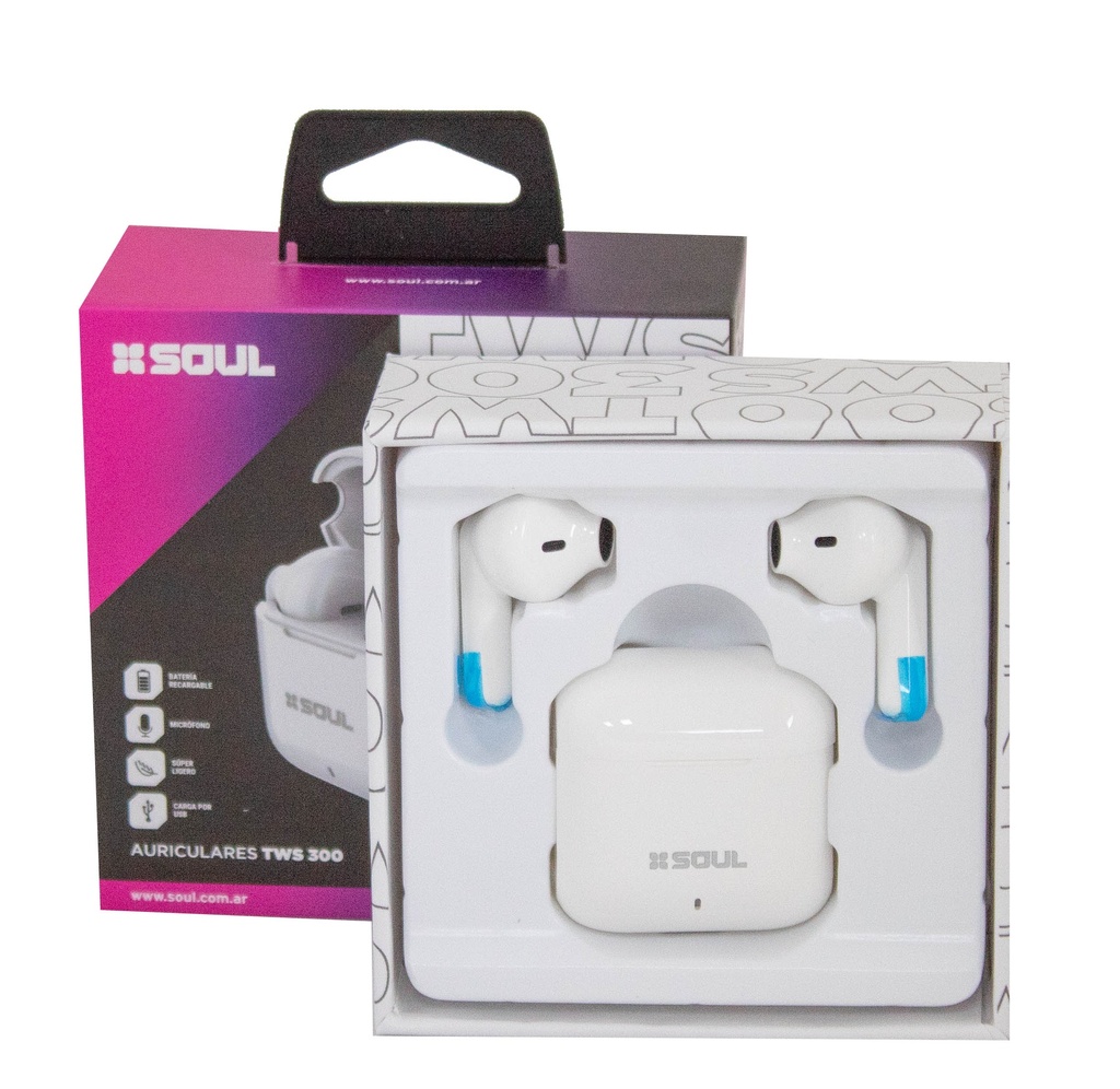 AURICULAR SOUL TWS300BL BLANCO