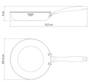 SARTEN TRAMONTINA 62155/307 GRANO 30CM C/ANTIADHERENTE