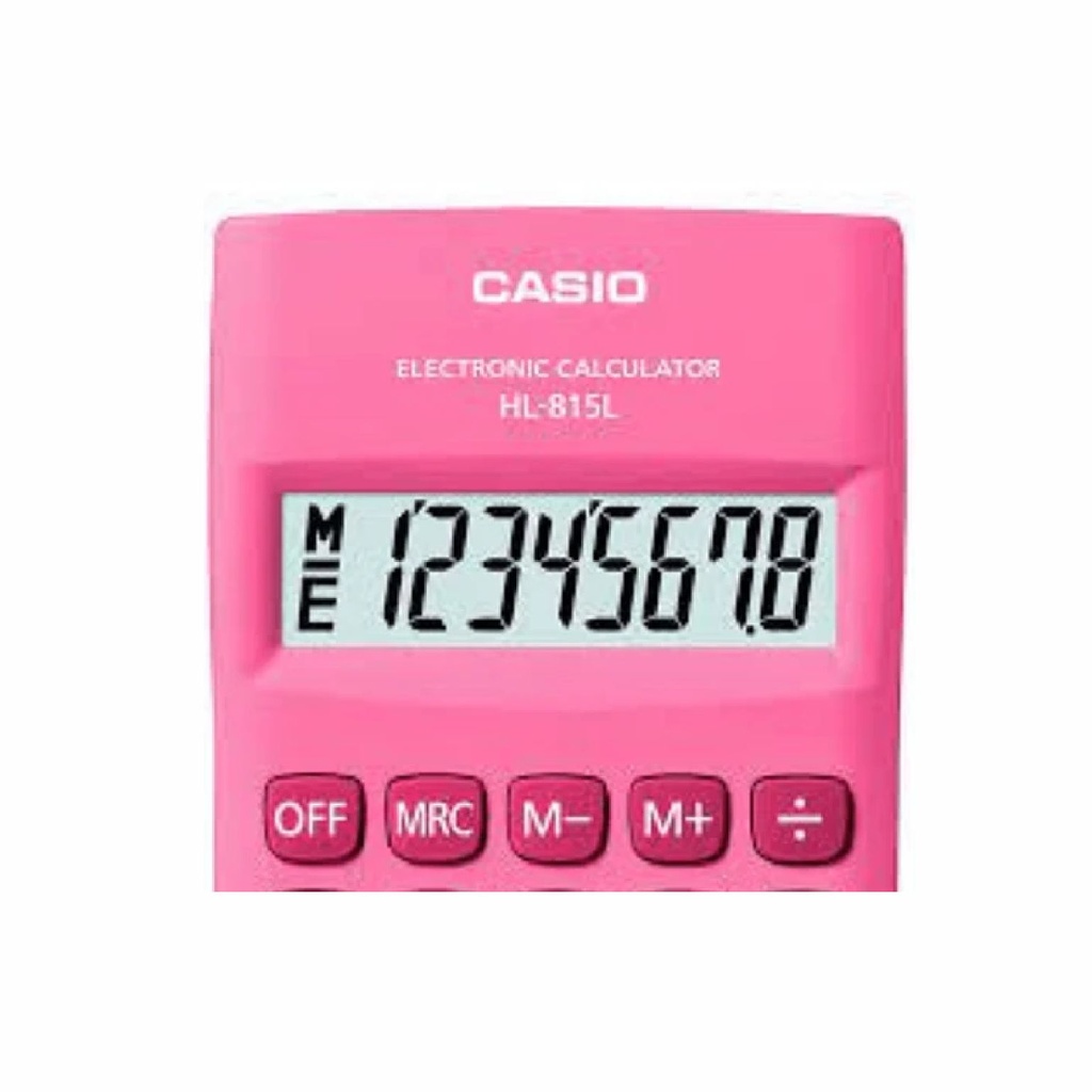CALCULADORA CASIO HL-815L ROSA