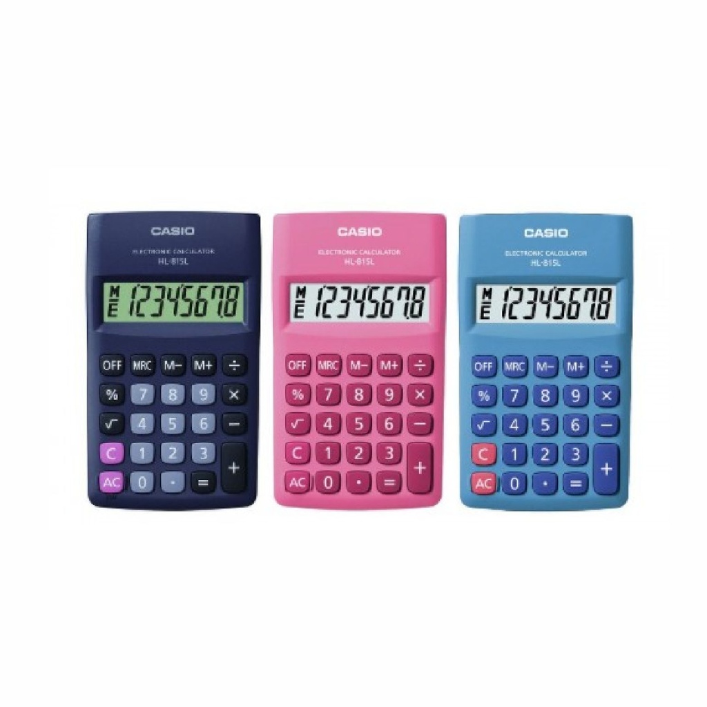 CALCULADORA CASIO HL-815L ROSA