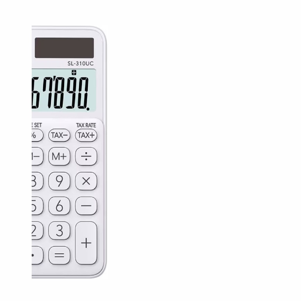 CALCULADORA CASIO SL-310UC BLANCO