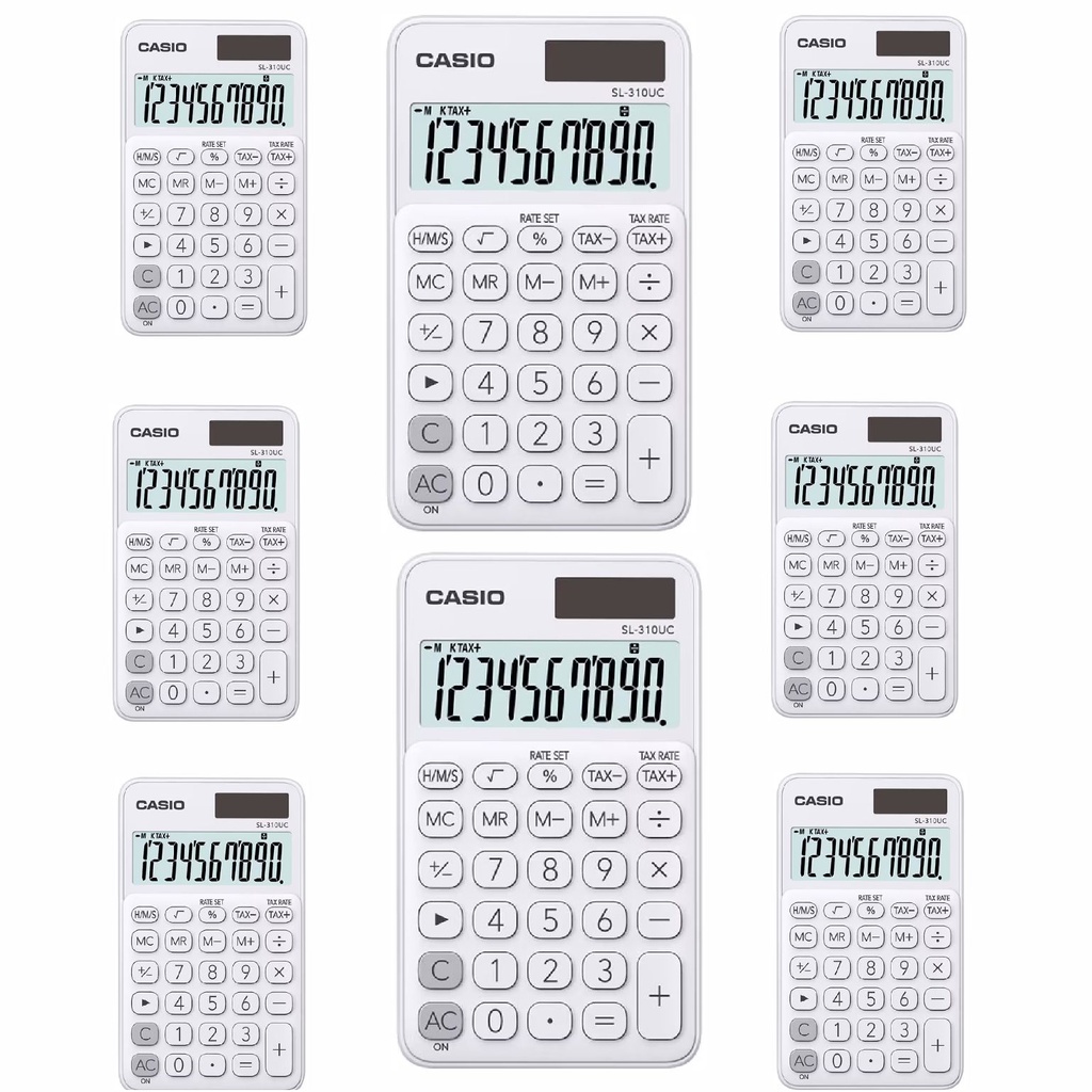 CALCULADORA CASIO SL-310UC BLANCO
