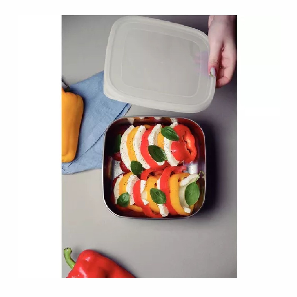 CONTENEDOR TRAMONTINA 61223/690 CUADRADO 20CM