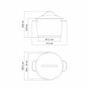 OLLA TRAMONTINA 62655/200 ALLEGRA 20CM
