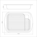 ASADERA TRAMONTINA 20048/034 BRASIL 34CM