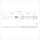 CUCHILLO PARA PAN TRAMONTINA 23859/107 ULTRACORTE