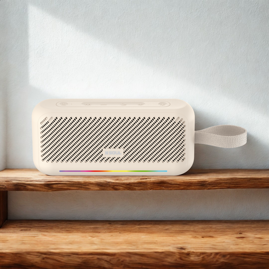 PARLANTE SOUL XS750 MIX TECH 14W LED BEIGE