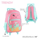 MOCHILA CARRO TRENDY 27763 FUCSIA