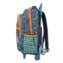 MOCHILA CARRO TRENDY 28786 17" AZUL