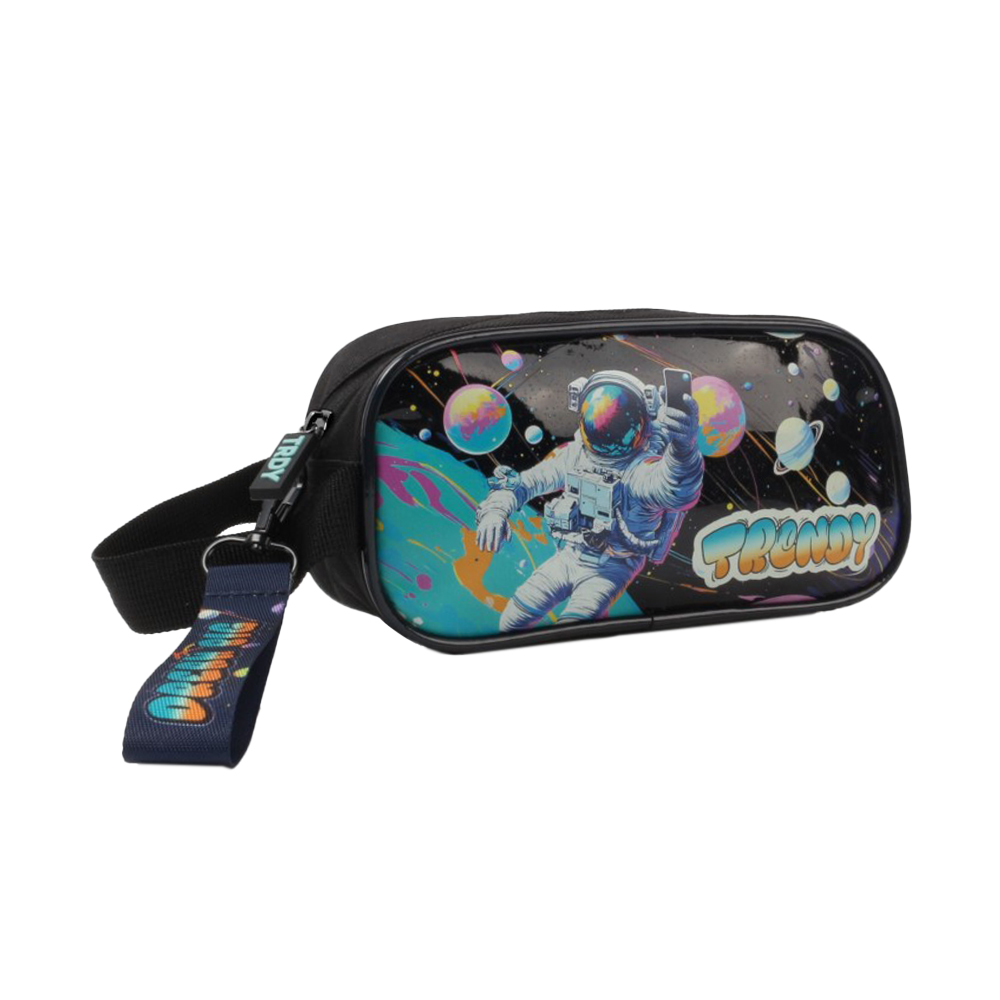 MOCHILA CARRO TRENDY 28775 15" NEGRO C/CARTUCHERA