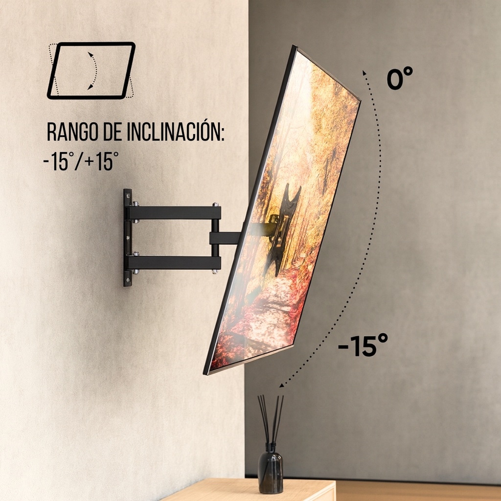 SOPORTE DE TV NIVIKO NVK68-223 C/BRAZO 14-42"
