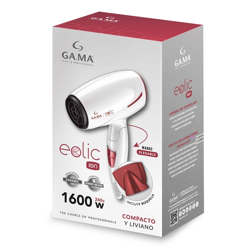SECADOR GAMA EOLIC CERAMIC ION 1400W