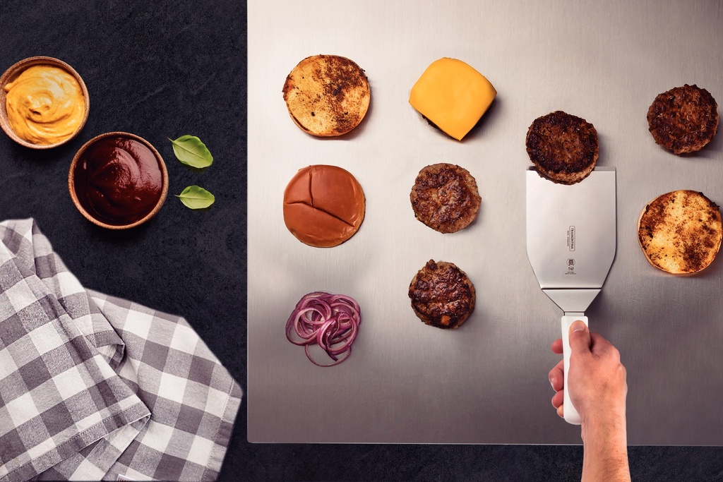 ESPATULA TRAMONTINA 24677/187 PROFISSIONAL 7X4 1/4" P/HAMBURGUESA