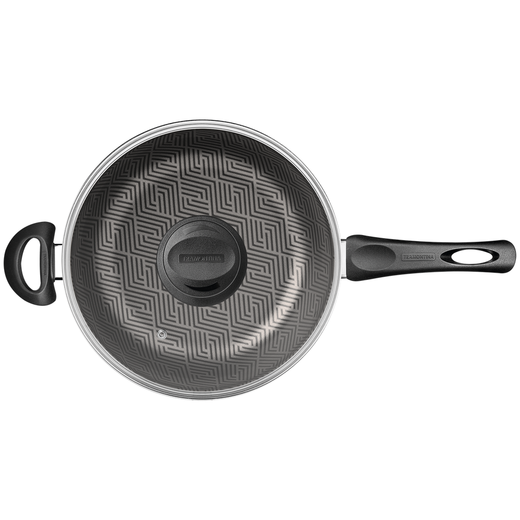 SARTEN TRAMONTINA 28518/626 PARIS 26CM CON TAPA