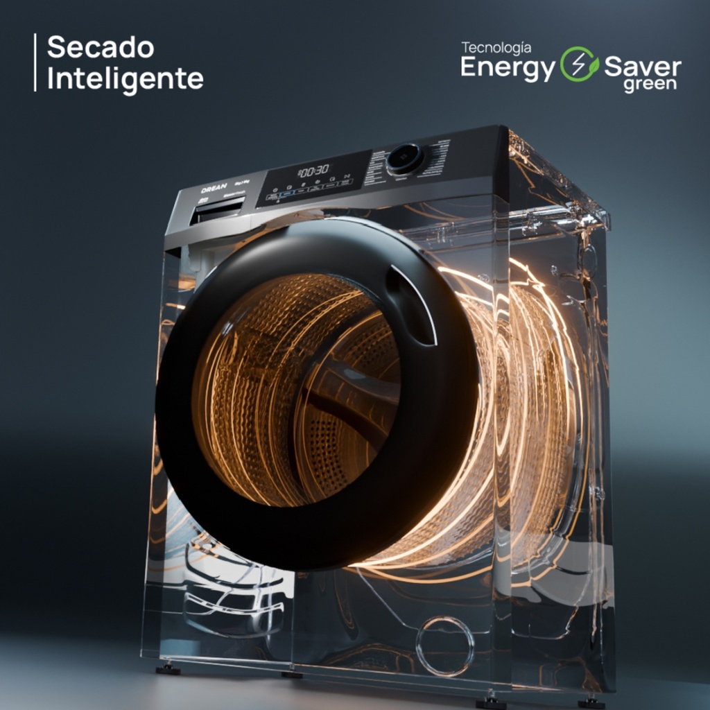 LAVASECARROPAS DREAN LSCDR1006SGO 10/6K INVERTER GRIS