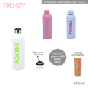 BOTELLA TERMICA TRENDY 16443 ROSA