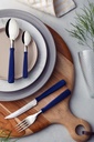 CUCHARA DE MESA TRAMONTINA 23163/310 NEW KOLOR 3PZS AZUL