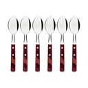 CUCHARA DE TE TRAMONTINA 21107/670 POLYWOOD 6 PZS