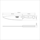 CUCHILLO CHEF TRAMONTINA 21131/178  POLYWOOD 8"