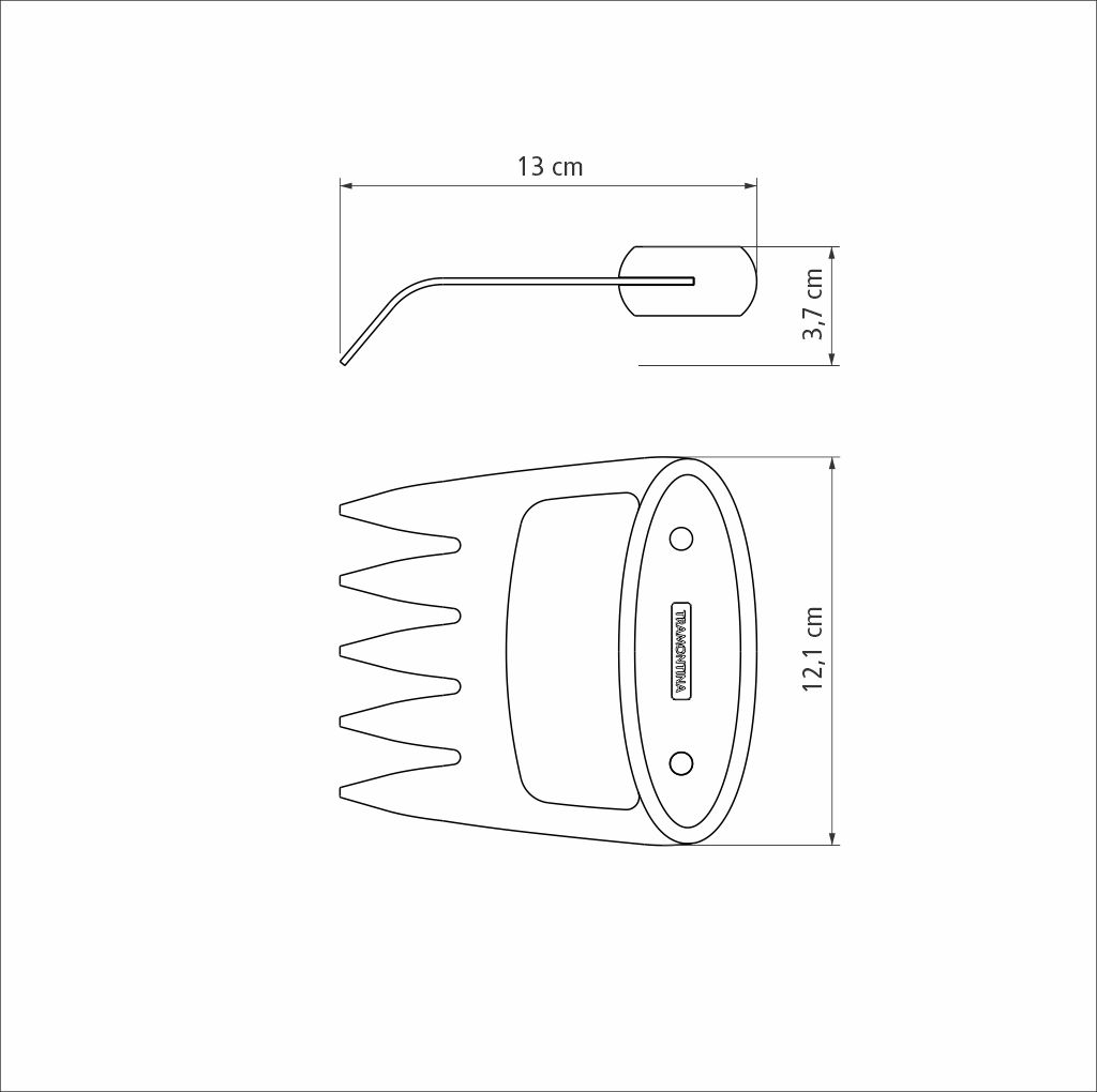 GARRA MULTIUSO TRAMONTINA 22846/100 CHURRASCO
