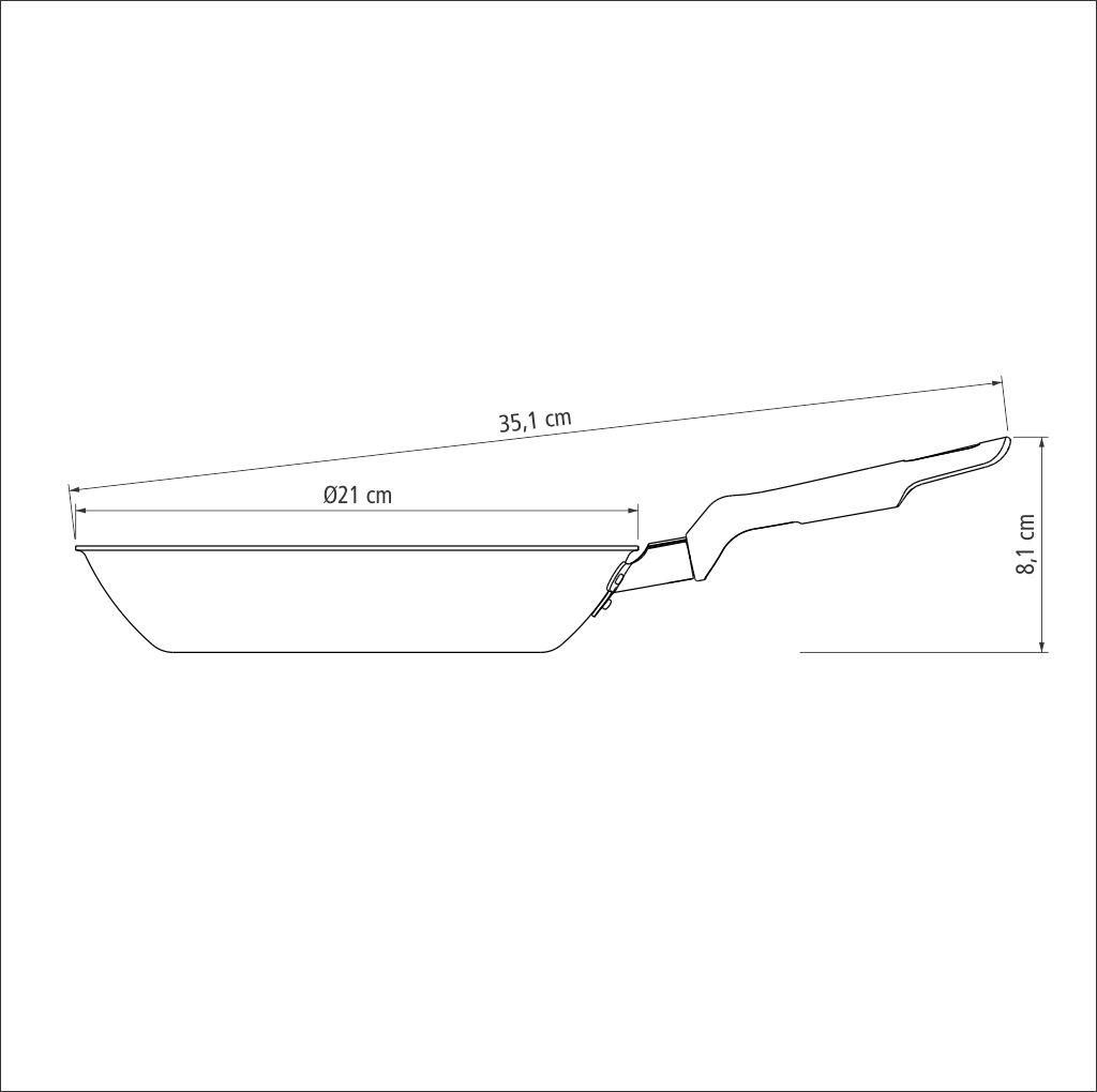 SARTEN TRAMONTINA 20380/020 LORETO 20CM
