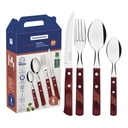 JUEGO CUBIERTOS TRAMONTINA 21199/705 POLYWOOD 24PZS