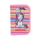 CARTUCHERA CON ÚTILES TRENDY 52588 UNICORNIO ROSA