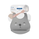 KIT BABERO + CUCHARA INFANTIL TRAMONTINA 23797/404 LE PETIT 2PZS