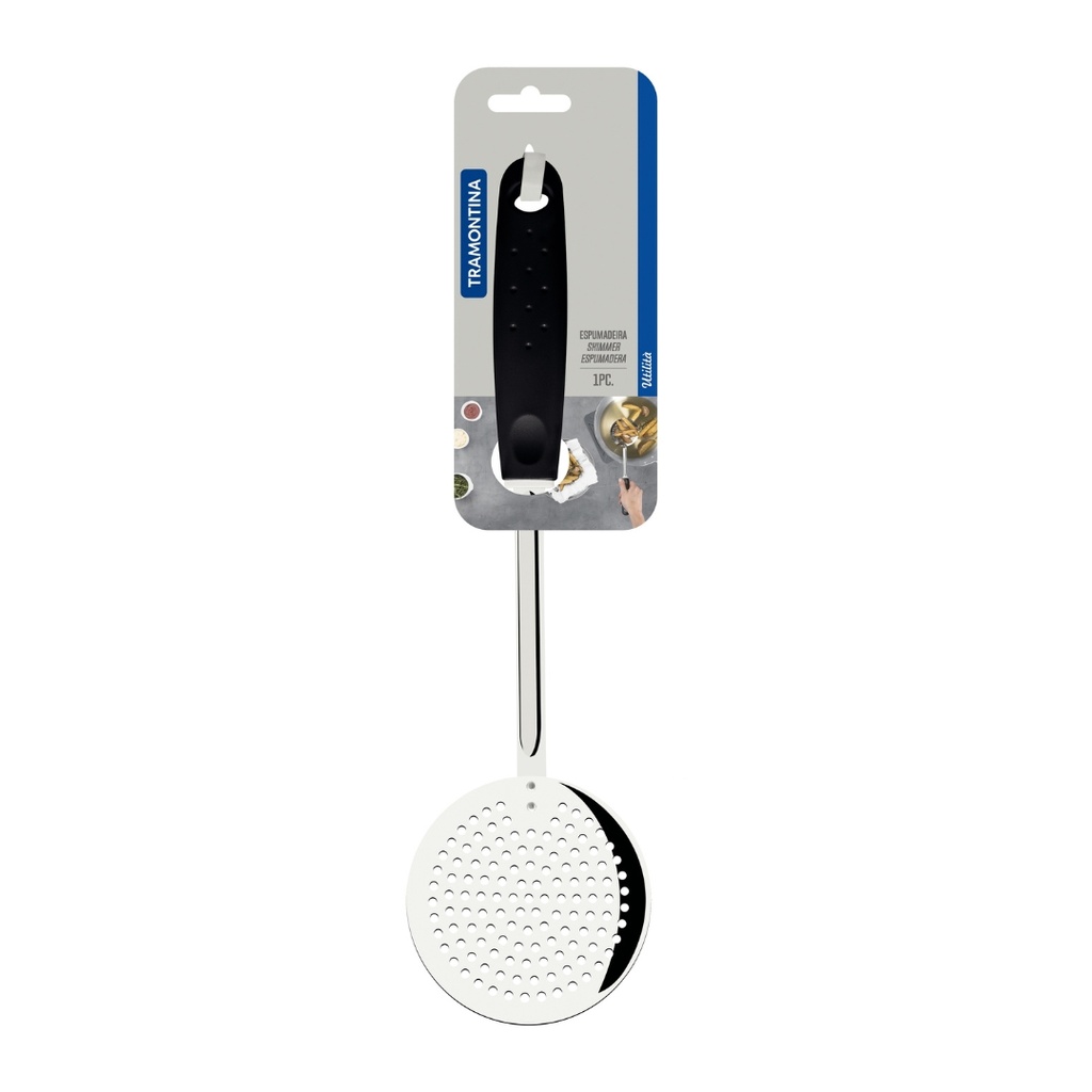 ESPUMADERA TRAMONTINA 25652/100 UTILITA NEGRO