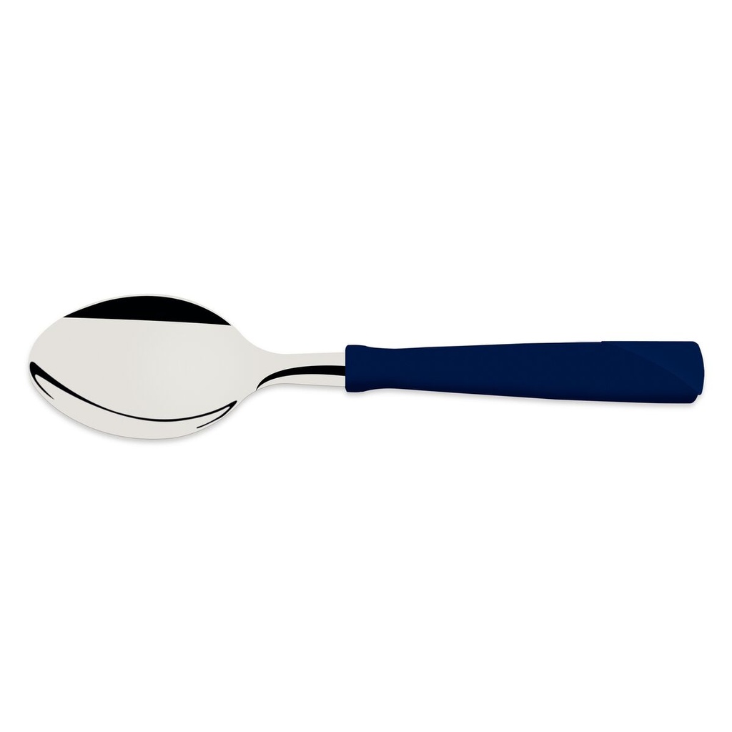 CUCHARA DE TE TRAMONTINA 23167/910 NEW KOLOR 12PZS AZUL