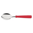 CUCHARA DE TE TRAMONTINA 23167/970 NEW KOLOR 12PZS ROJO