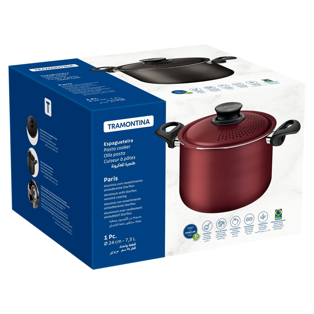 OLLA TRAMONTINA 28535/624 PARIS 24CM