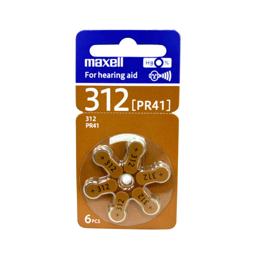 PILA MAXELL 312 PR41 AUDIFONO BP6