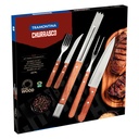 KIT P/ASADO TRAMONTINA 22399/028 CHURRASCO 15 PZS