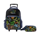 MOCHILA CARRO TRENDY 28778 15" AZUL C/CARTUCHERA