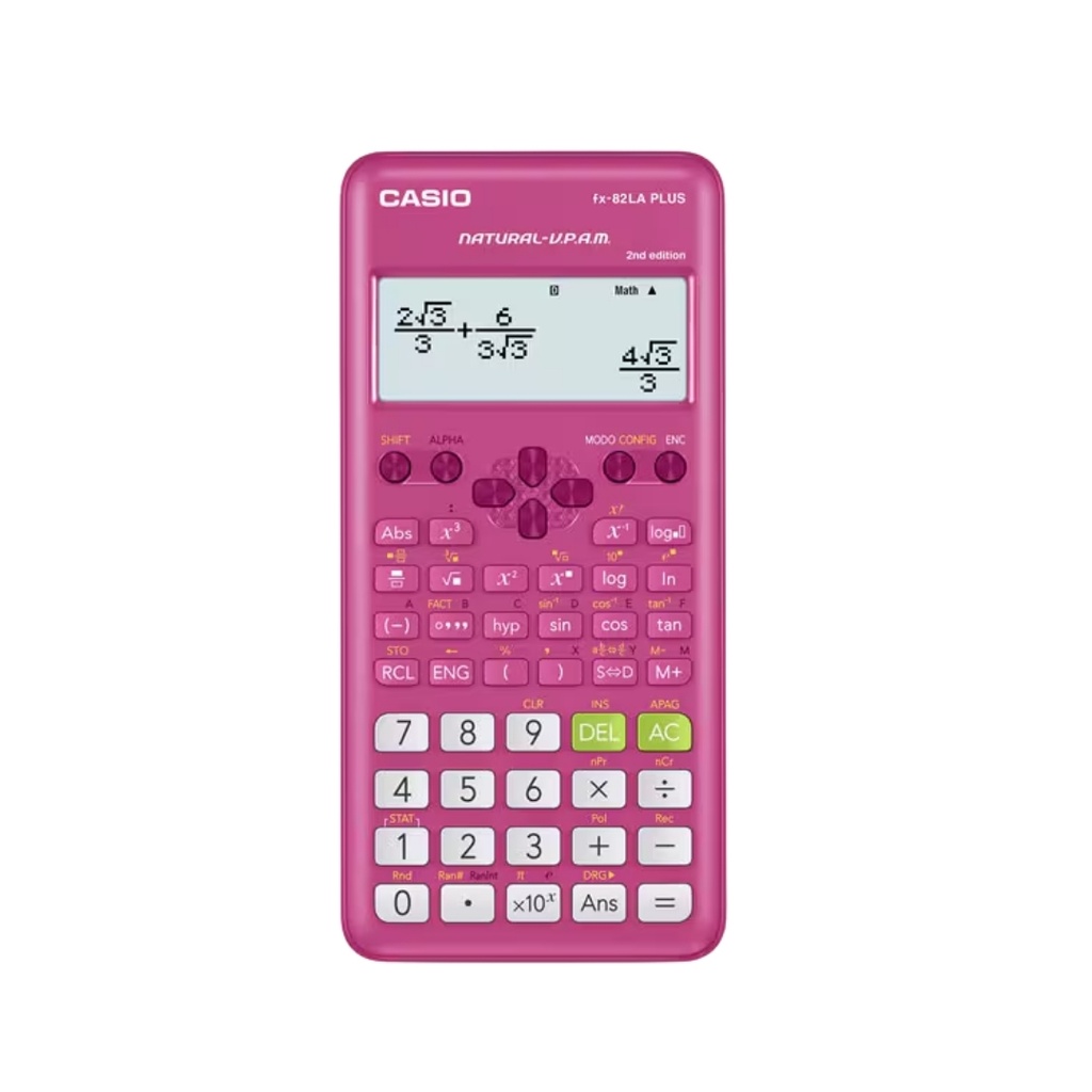 CALCULADORA CASIO FX-82LA PLUS2 PK