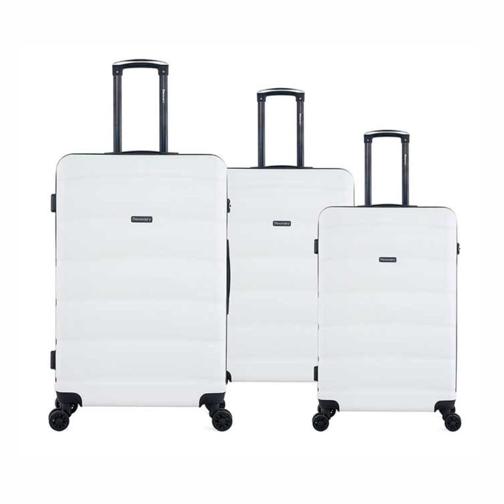 SET VALIJAS DISCOVERY 27451 3PZS 28"/24"/20" BLANCO