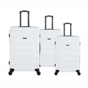 SET VALIJAS DISCOVERY 27451 3PZS 28"/24"/20" BLANCO