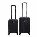 SET VALIJAS ALPINE SKATE 27563 2PZS 20"/19" NEGRO