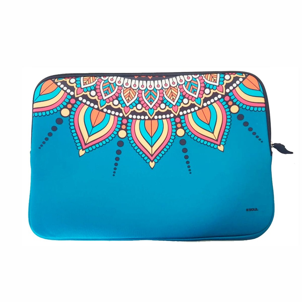 FUNDA SOUL 17.0" MANDALA AZUL