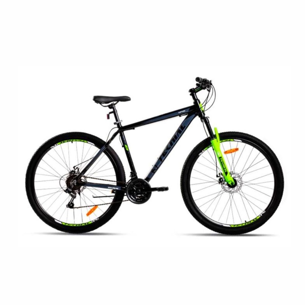 BICICLETA TEKNIAL TARPAN 200ER M NEGRO/VERDE R29