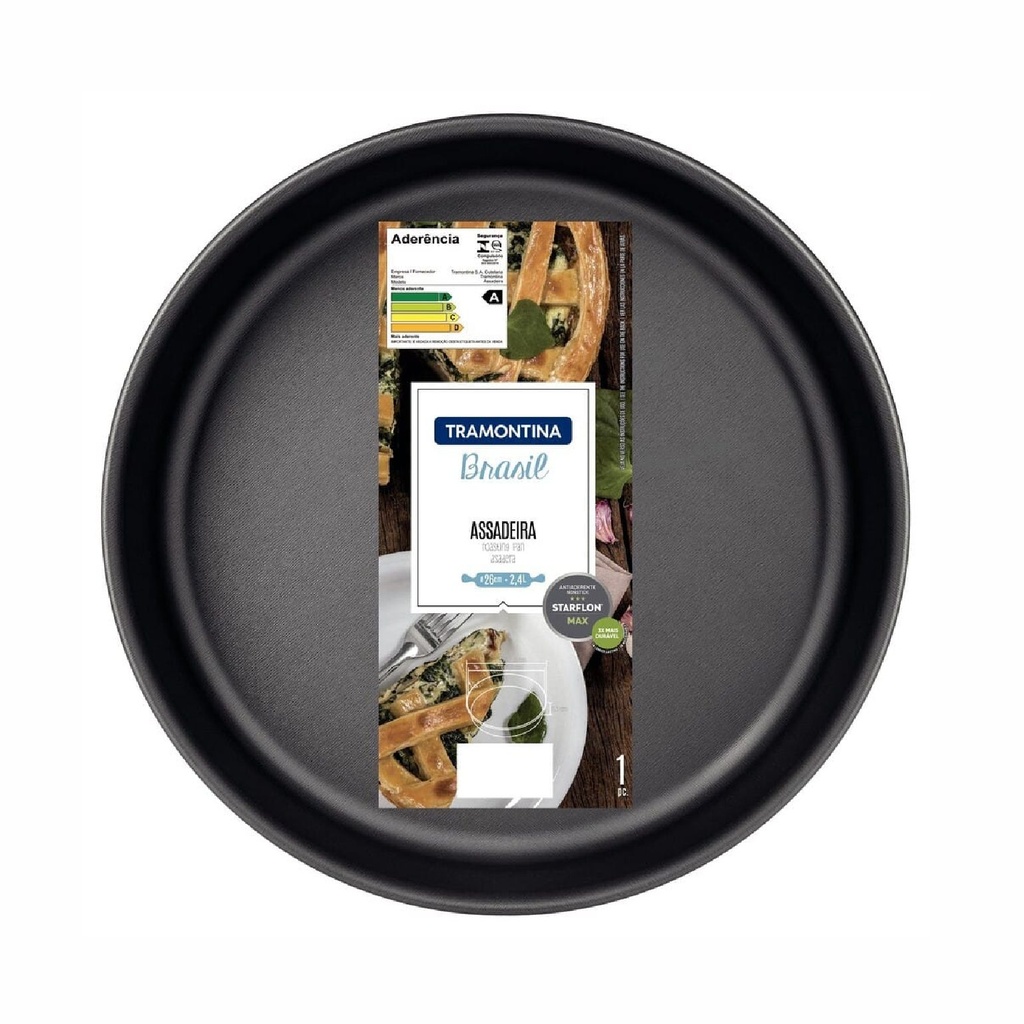 ASADERA TRAMONTINA 20057/026 BRASIL REDONDA 26CM