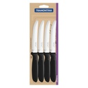 CUCHILLO TRAMONTINA 23360/905 IPANEMA NEGRO X12