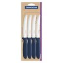 CUCHILLO TRAMONTINA 23360/915 IPANEMA 12PZ AZUL