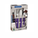JUEGO DE CUBIERTOS TRAMONTINA 23499/084 CARMEL LILA 20PZS