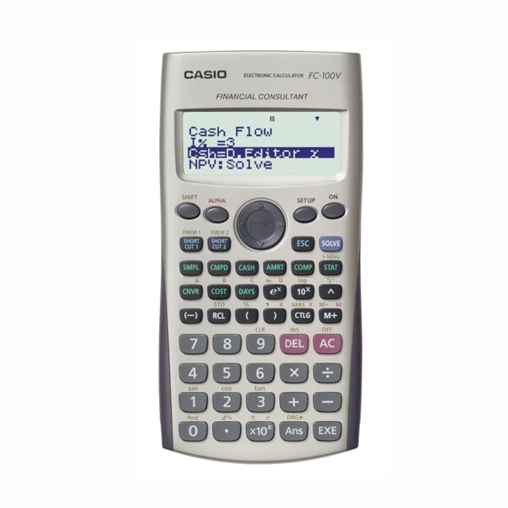 CALCULADORA CASIO FC-100V