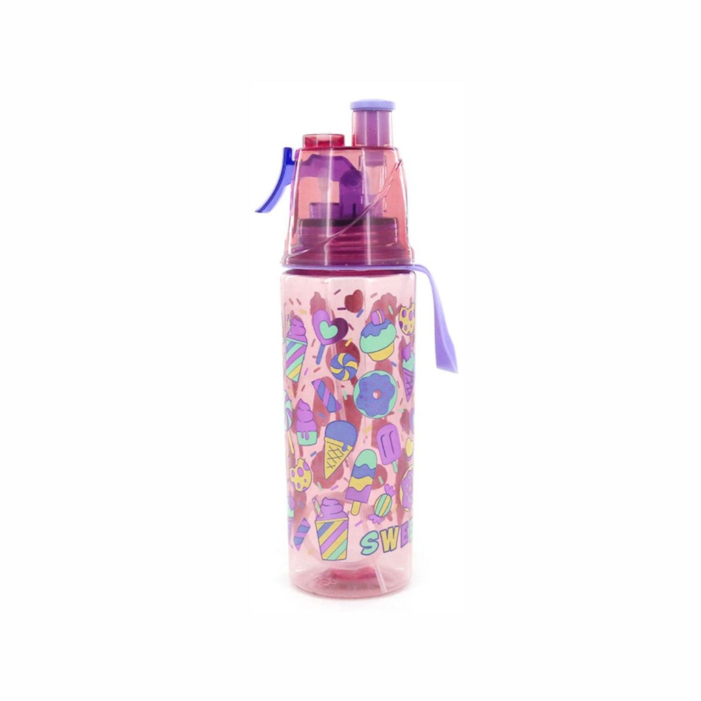 BOTELLA TRENDY 12534 600ML ROSA