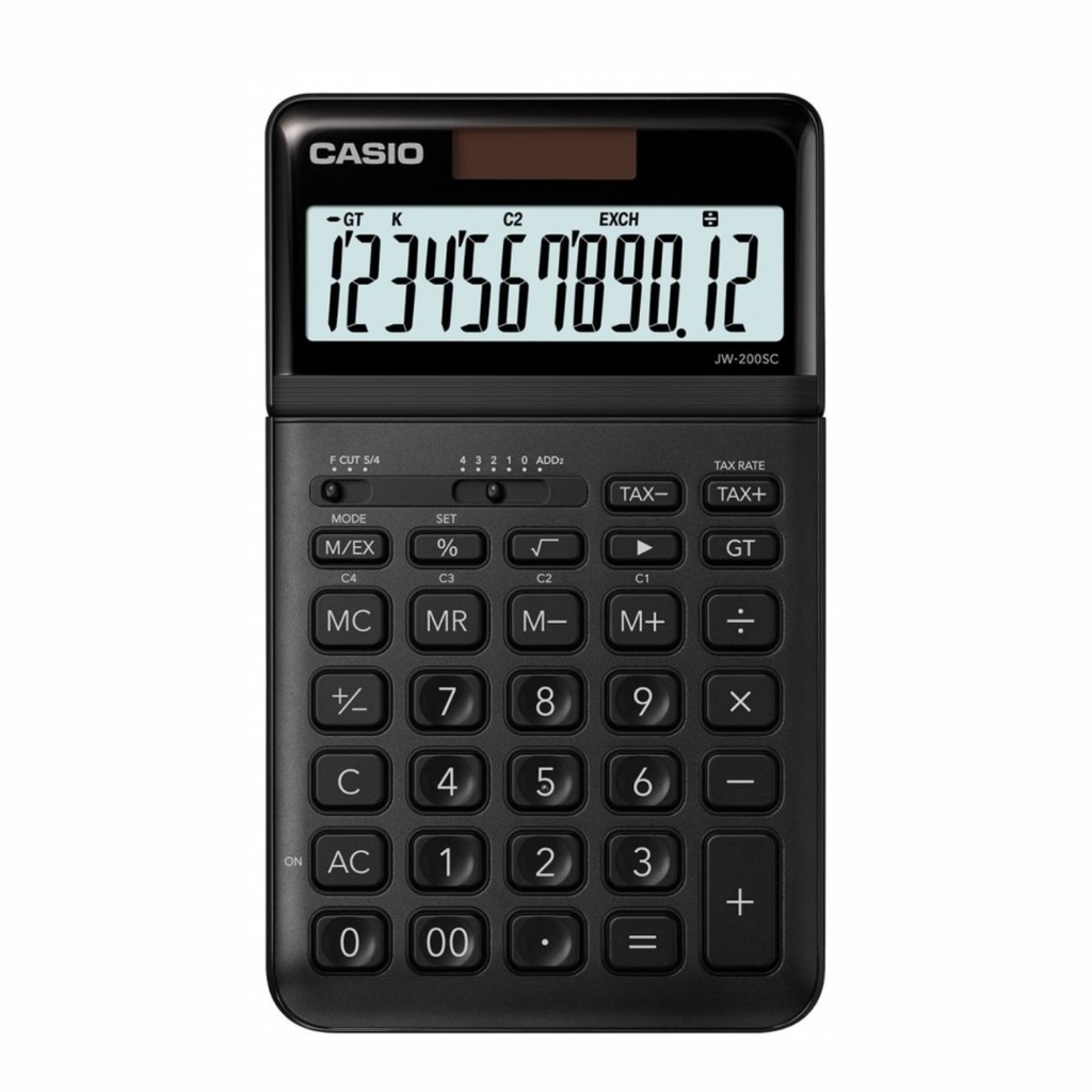 CALCULADORA CASIO JW-200SC NEGRO