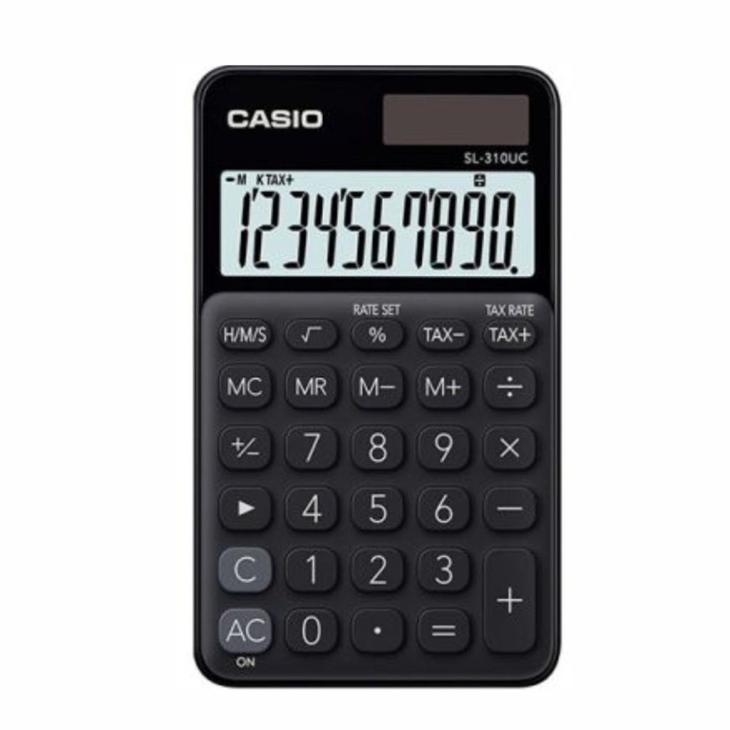 CALCULADORA CASIO SL-310UC NEGRO